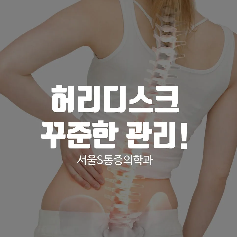 이수역 허리디스크, 추간판 탈출증의 증상과 자가 점검 관련 사진 1